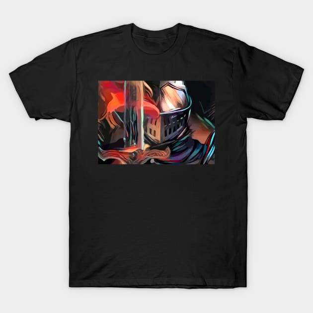 warrior´s sword T-Shirt by hustlart